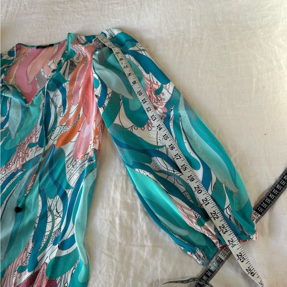 Kobi Halperin Anya 100% Silk Blouse Size Medium - Picture 13 of 13